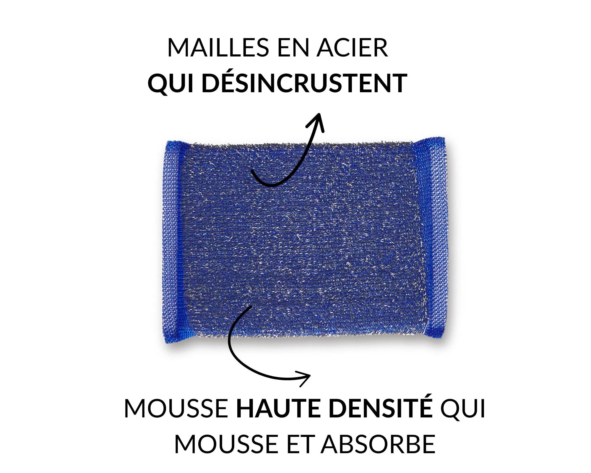 éponge pour désincruster