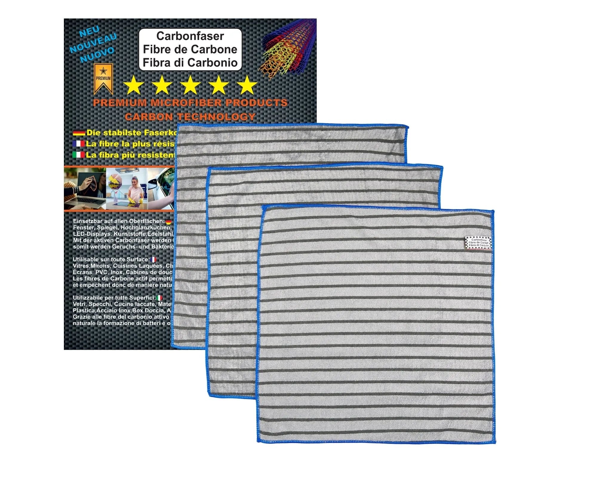 Lingette Microfibre Haute Performance
