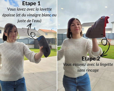 Lingette Magique pour des Vitres Propres