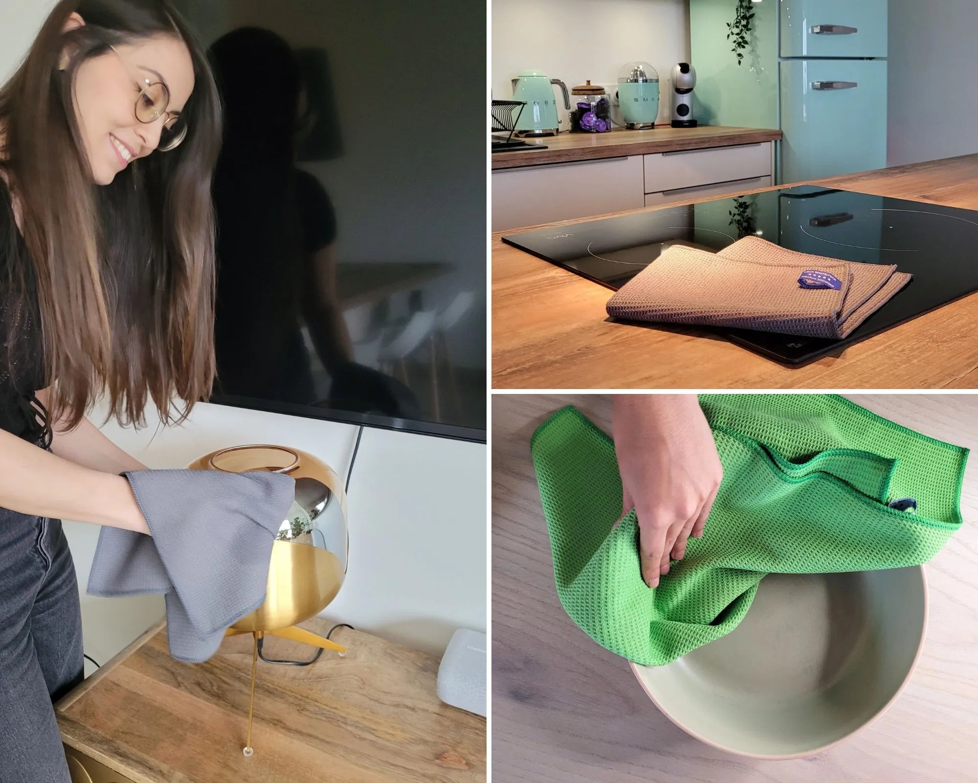Quel chiffon utiliser pour les vitres et les miroirs sans laisser de traces ?