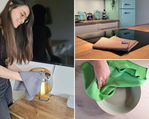 Quel chiffon utiliser pour les vitres et les miroirs sans laisser de traces ?