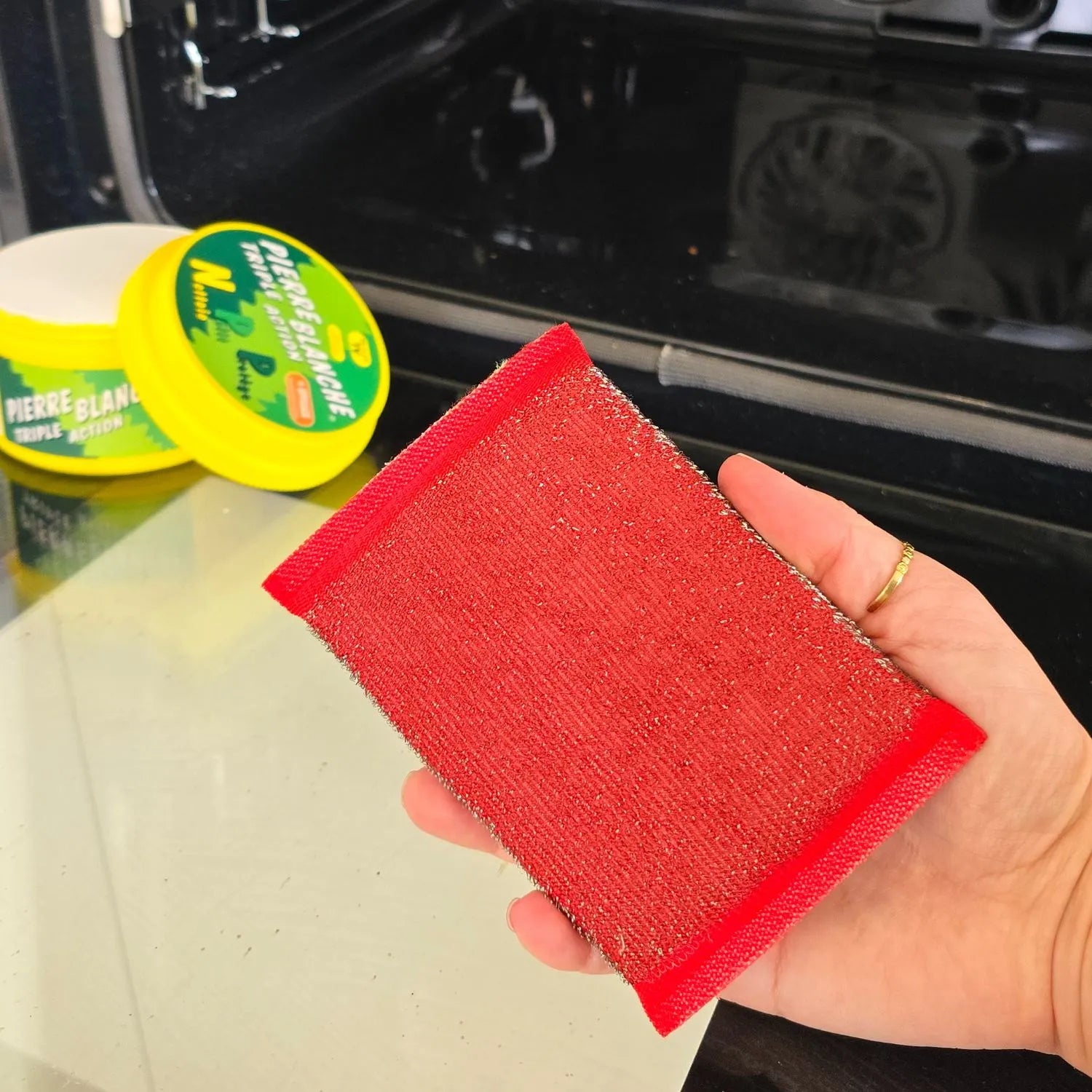 Eponge Nettoyage Four