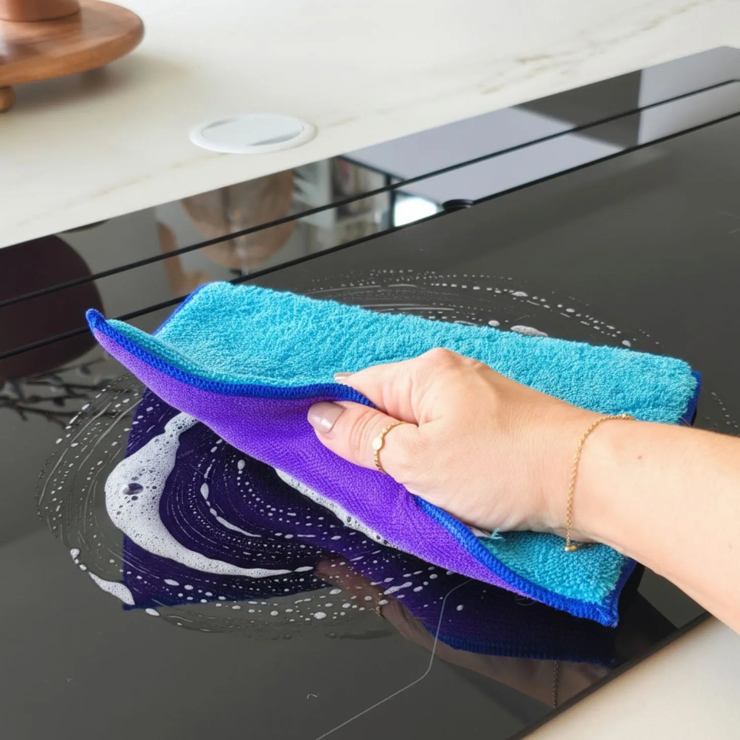 lavette pour surfaces délicates