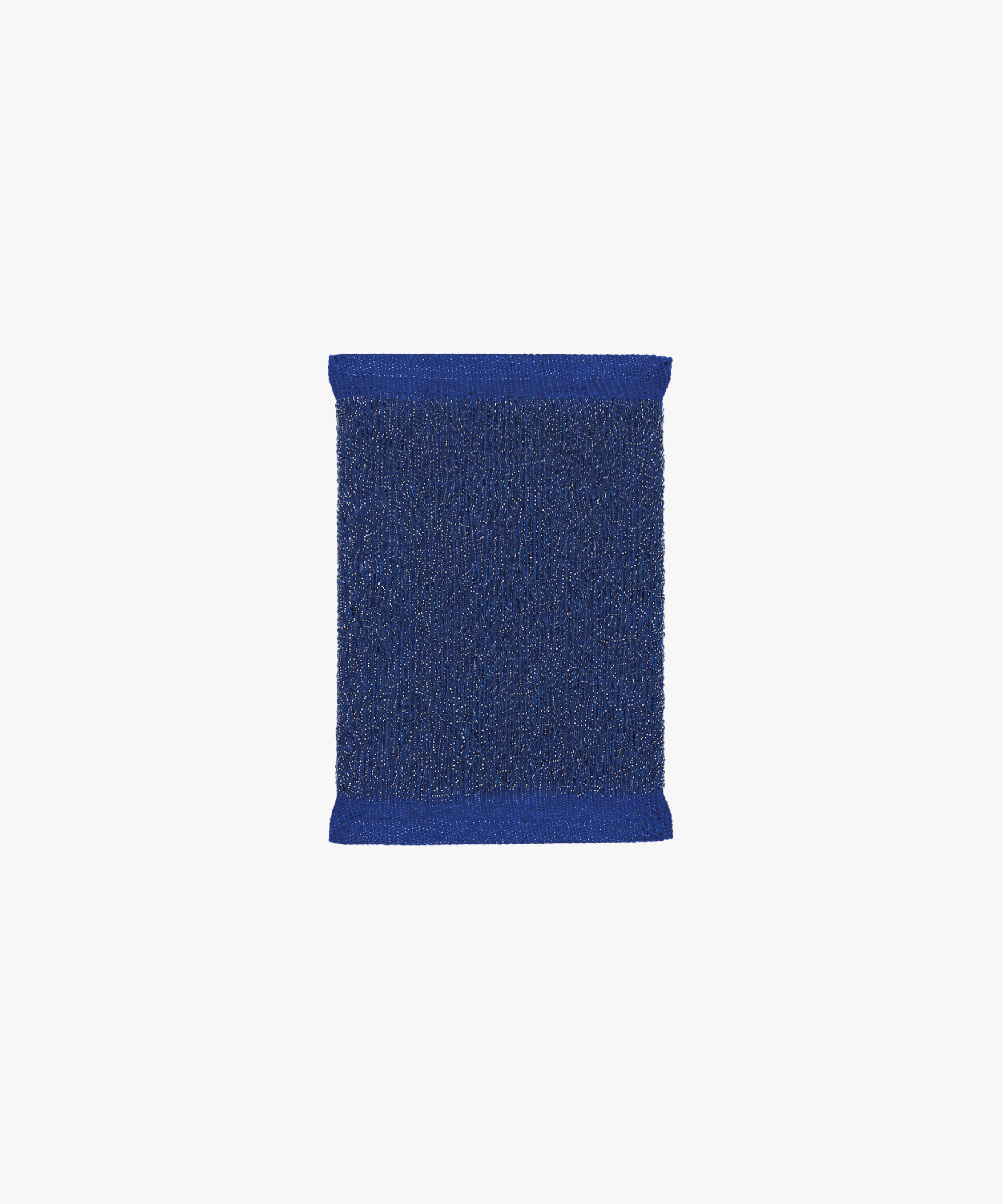 éponge récurante bleue