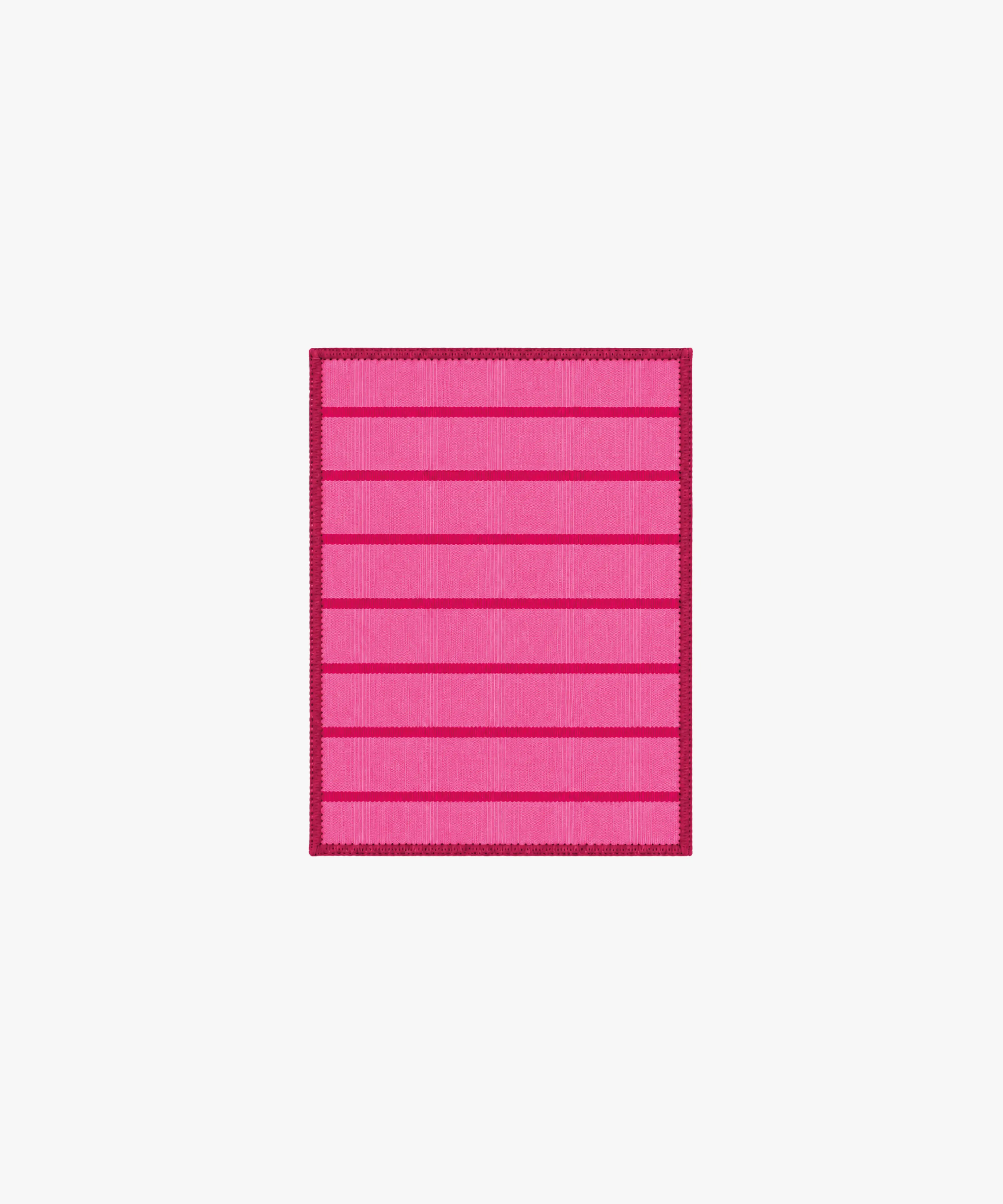 lingette lunettes en microfibre de bambou rose