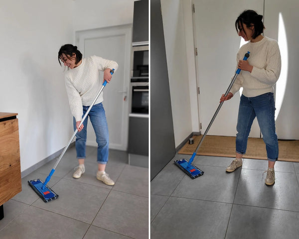 Lot De 3 Serpillères Réutilisables En Microfibre Pour Balai Swiffer Wet